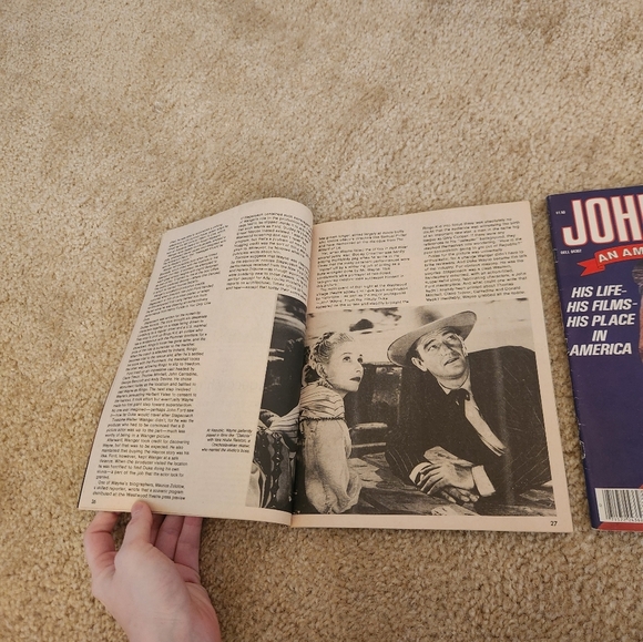 John Wayne Set Of 2 Magazines Legendary Duke The American Legend 1979 - Picture 2 of 4